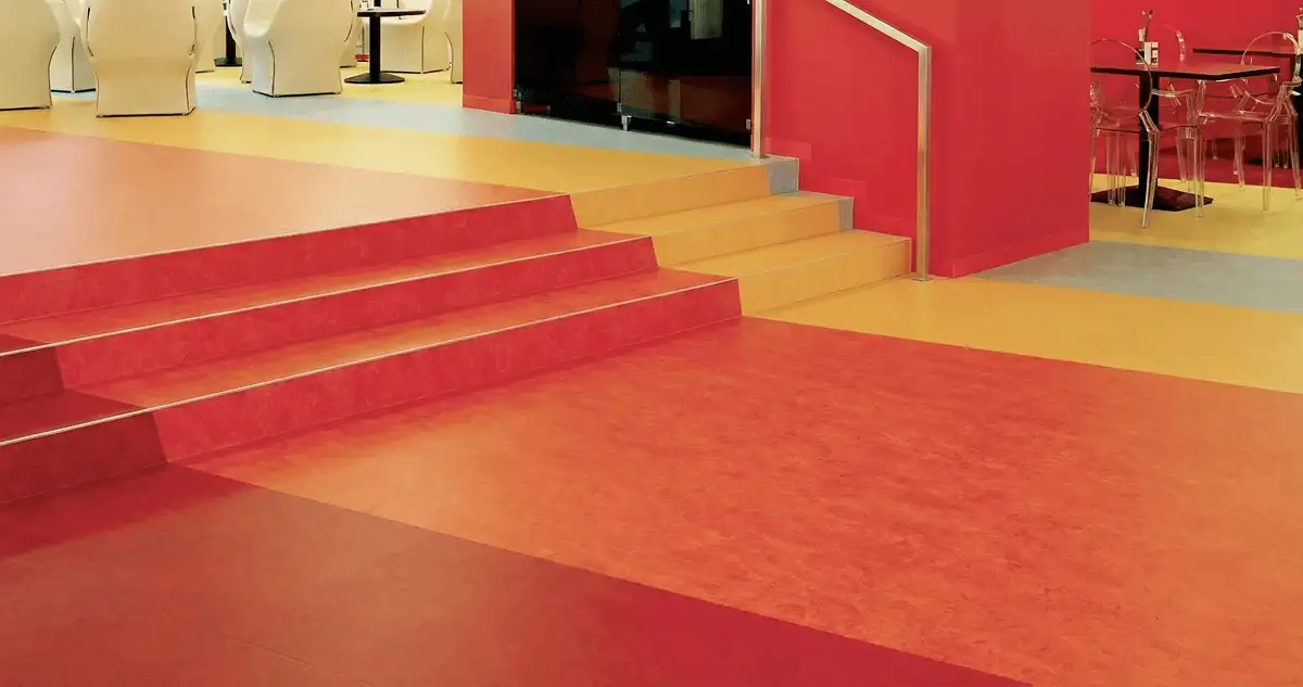 Snack bar with beautiful professionally installed linoleum flooring in Anaheim, CA